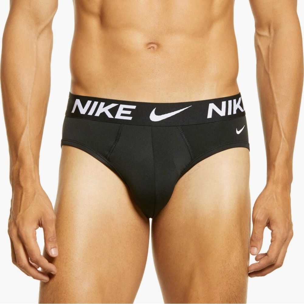 NWOT NIKE Men’s Dri-FIT Essential Micro Hip Brief | Small | Black | Open Box New